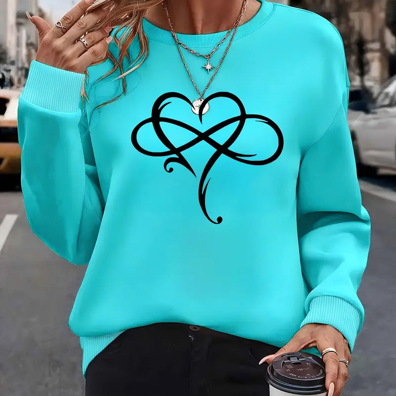 Sterkt hjerte-Sweatshirt | Sammen mot Diabetes