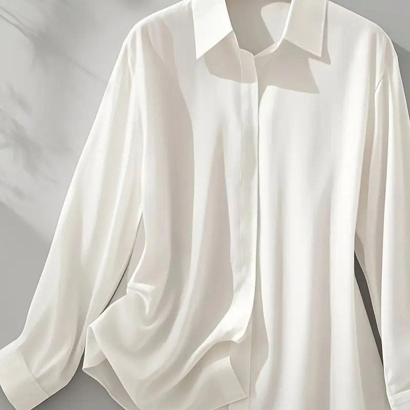 Elizabeth™- Elegant Skjorte med Knapper