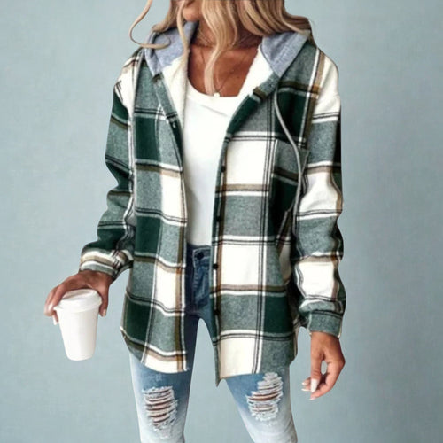 Alysa™ - Checkered Hettegenserjakke