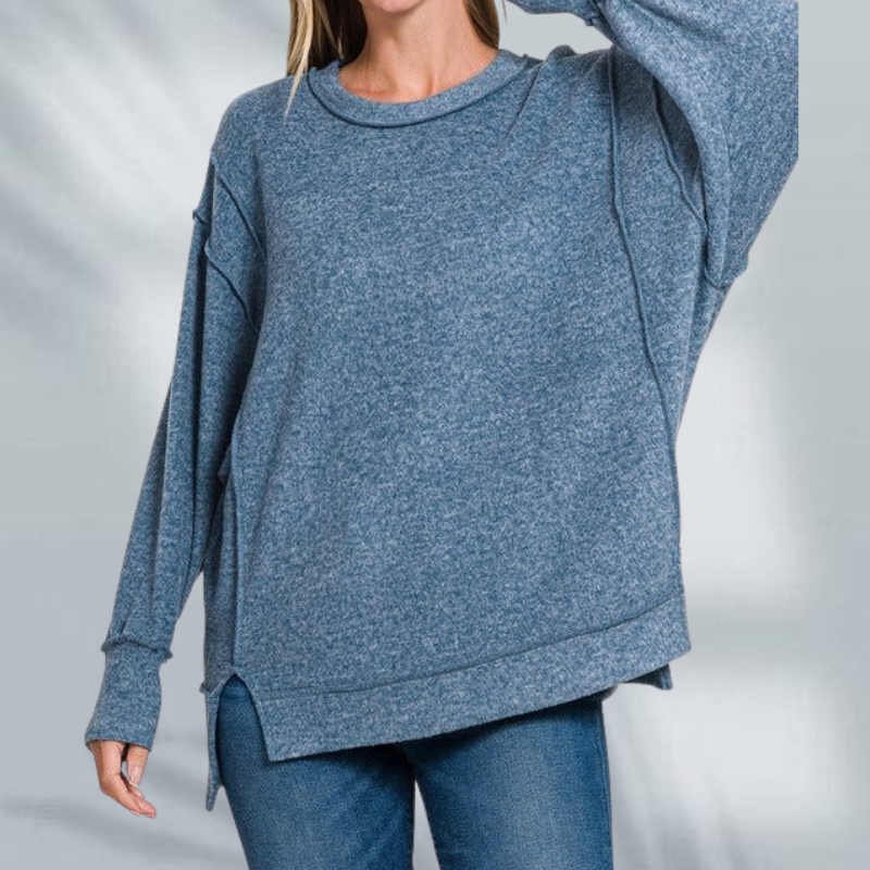 Pearl™- Avslappet myk Sweatshirt