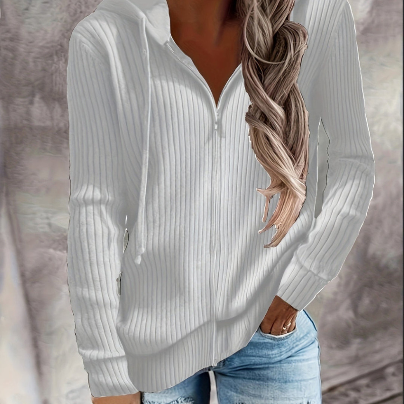 Jasmine™- Strikket hettegenser Jakke