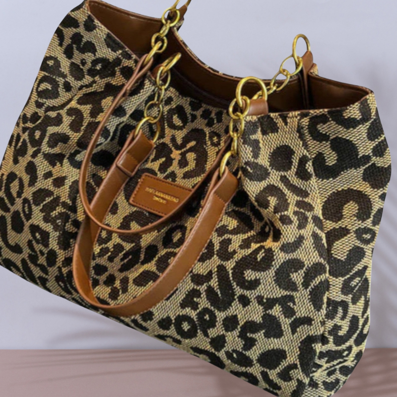 Felicity™- Leopard skulderveske