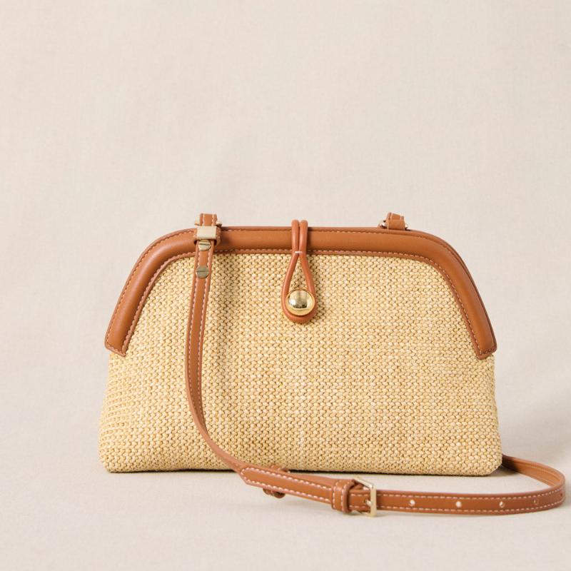 Hailey™- Sommer Raphia Clutch-veske