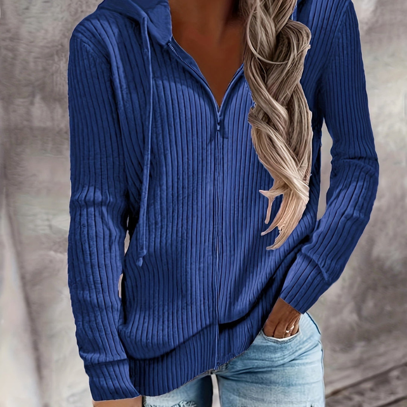 Jasmine™- Strikket hettegenser Jakke