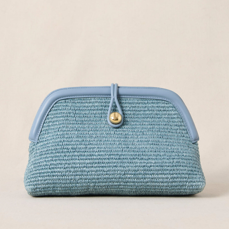 Hailey™- Sommer Raphia Clutch-veske