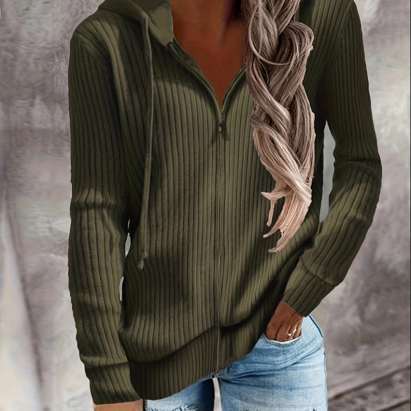 Jasmine™- Strikket hettegenser Jakke