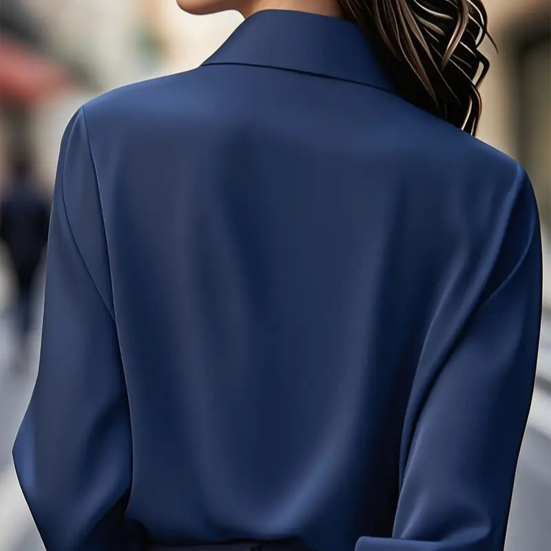Elizabeth™- Elegant Skjorte med Knapper