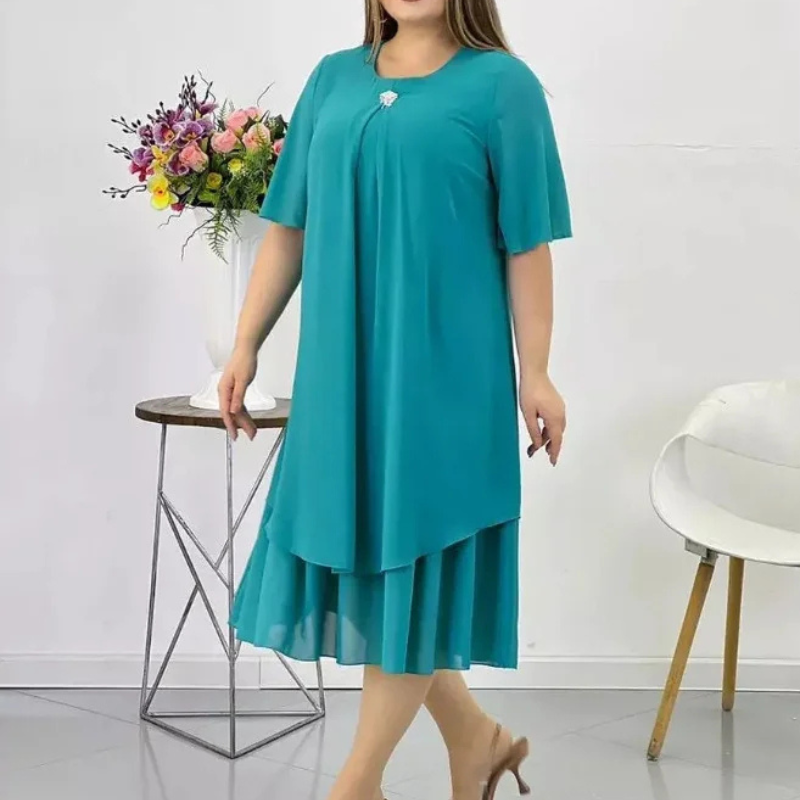 Hannah™- Maxi Chiffonkjole