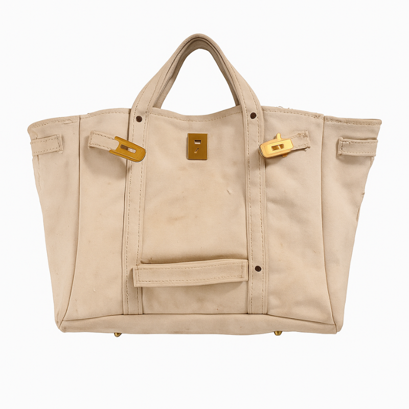 Yvette™- Spenne Lerret Håndveske