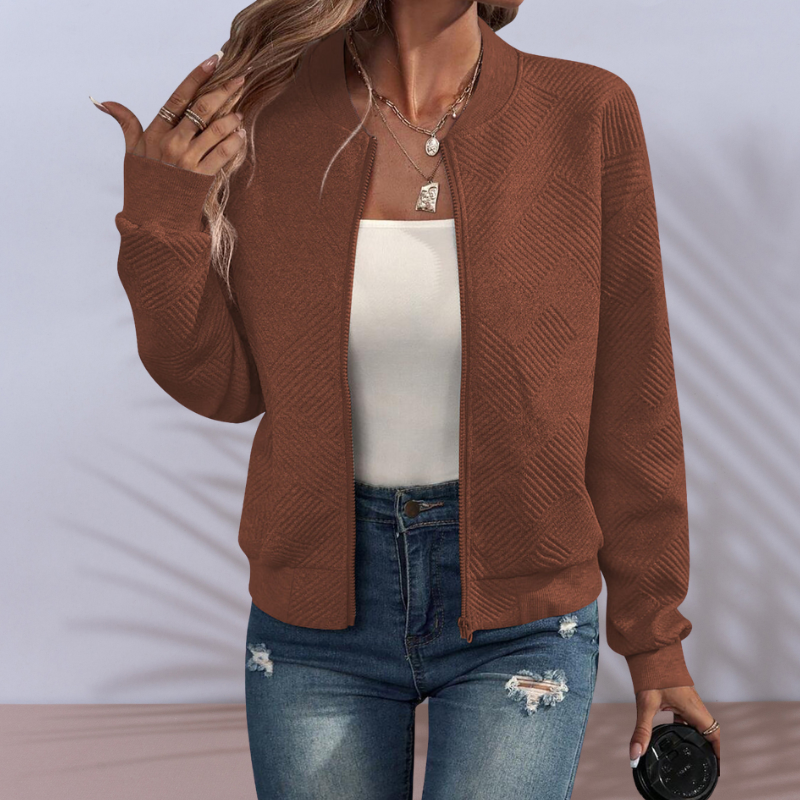 Hazel™- Mønstret vinterjakke