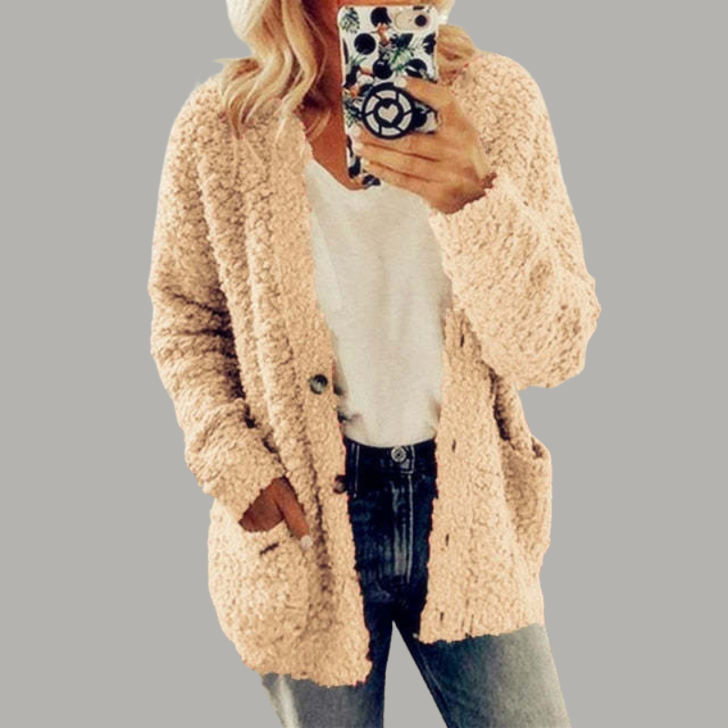 Beverly™- Komfortabel fleececardigan