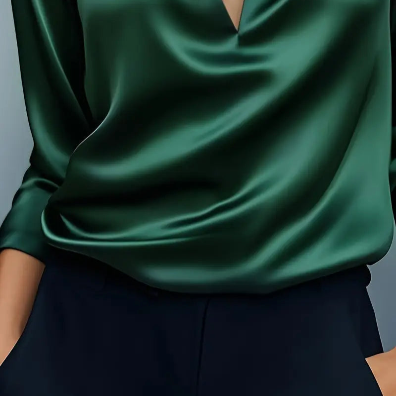 Ellie™- Premium topp med V-hals