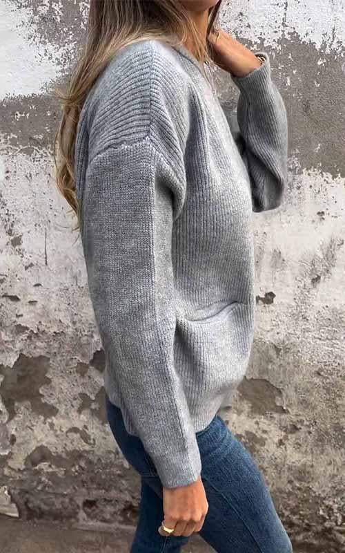 Geraldine™ – Varm vintercardigan