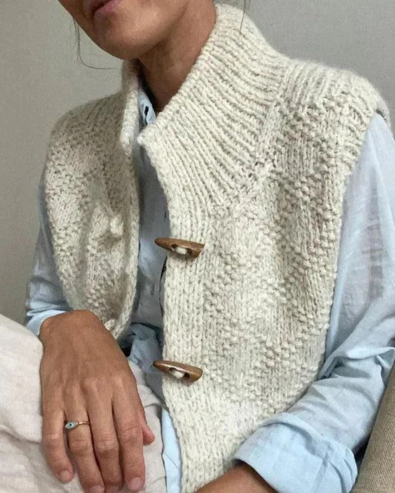 Amara™ - Casual Strikkevest