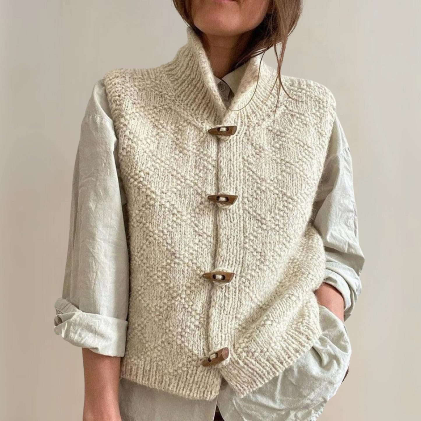 Amara™ - Casual Strikkevest