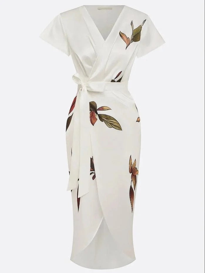 Ivy™ - Chic Satin Kjole