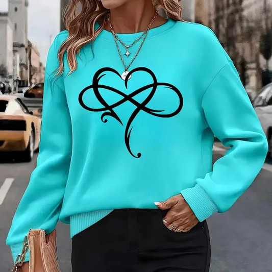 Sterkt hjerte-Sweatshirt | Sammen mot Diabetes