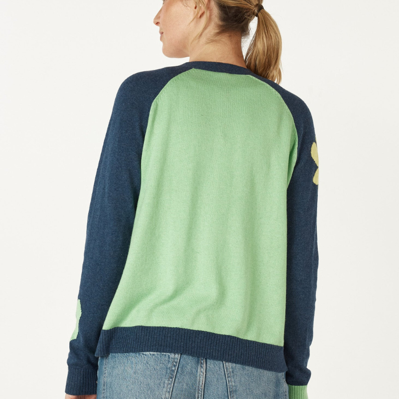 Leona™- Stilig cardigan med trykk