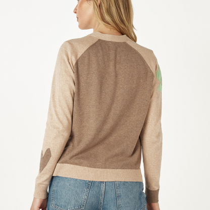 Leona™- Stilig cardigan med trykk