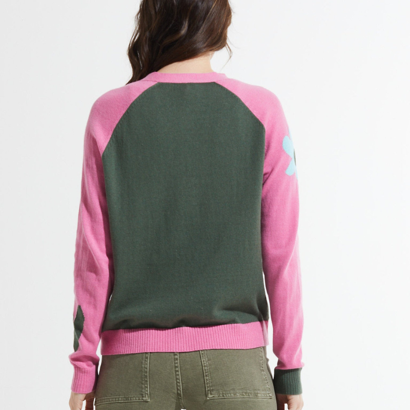 Leona™- Stilig cardigan med trykk