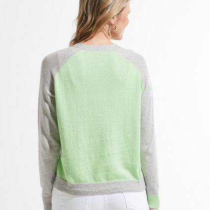 Leona™- Stilig cardigan med trykk