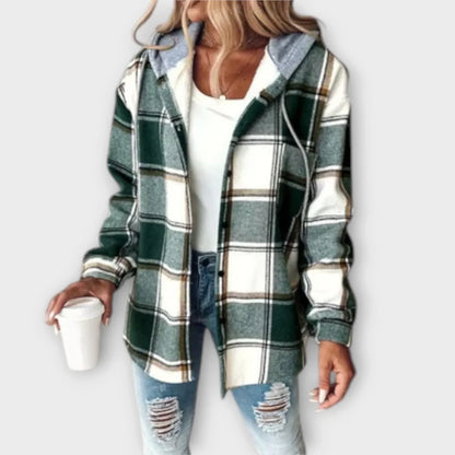 Alysa™ - Checkered Hettegenserjakke