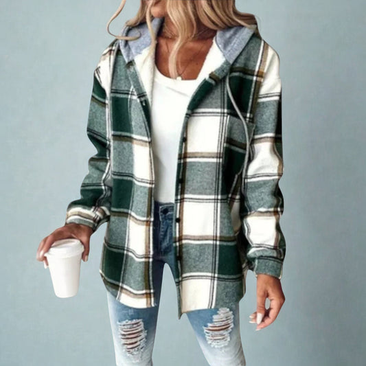 Alysa™ - Checkered Hettegenserjakke