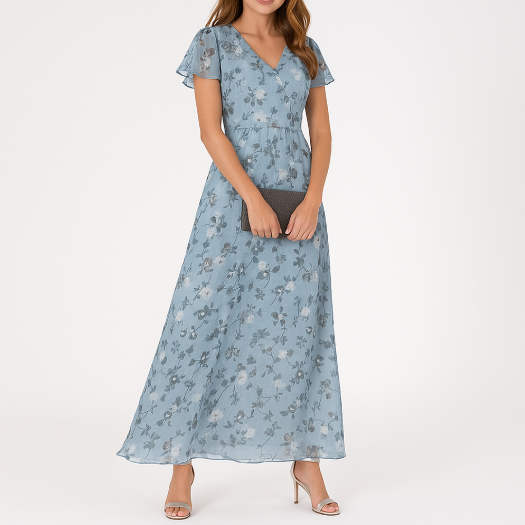 Amy™ – Chiffon Maxikjole for kvinner