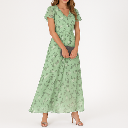 Amy™ – Chiffon Maxikjole for kvinner