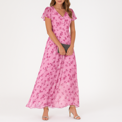 Amy™ – Chiffon Maxikjole for kvinner