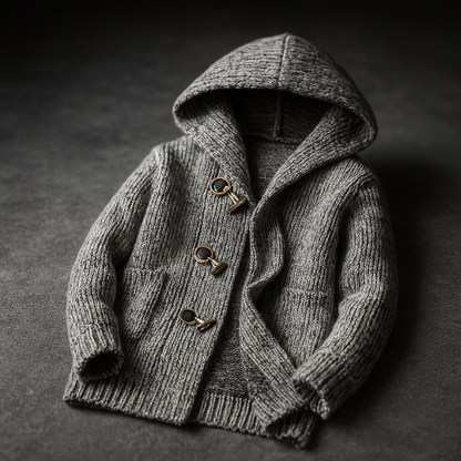 Charlie™- Strikket hettegenser Cardigan