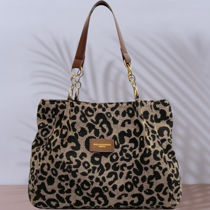Felicity™- Leopard skulderveske