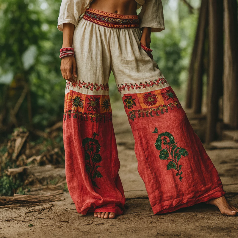 Aila™ - Bohemske yogabukser