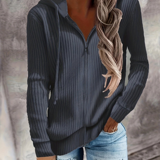 Jasmine™- Strikket hettegenser Jakke