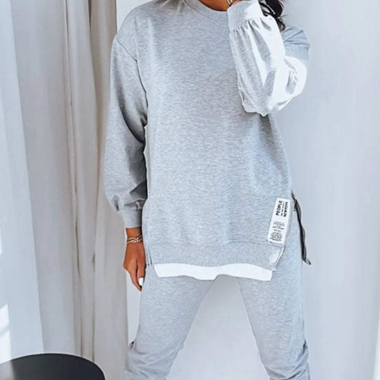 Samira™-  Sweatshirt Todelt sett