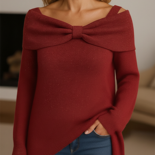 Alina™- Off Skulder Genser