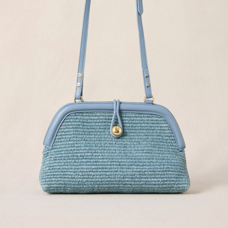 Hailey™- Sommer Raphia Clutch-veske