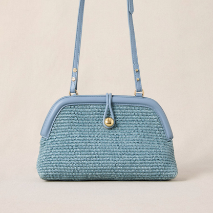 Hailey™- Sommer Raphia Clutch-veske