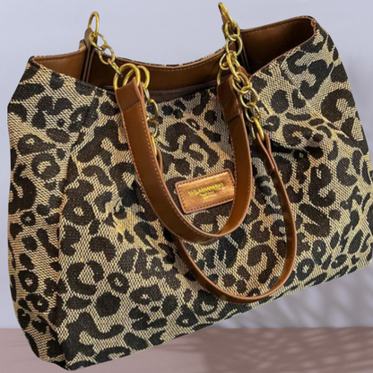 Felicity™- Leopard skulderveske
