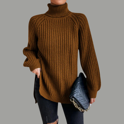 Inea™ - Elegant Høyhalset Genser