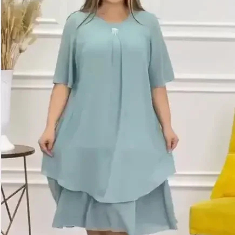Hannah™- Maxi Chiffonkjole