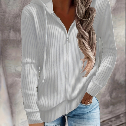 Jasmine™- Strikket hettegenser Jakke