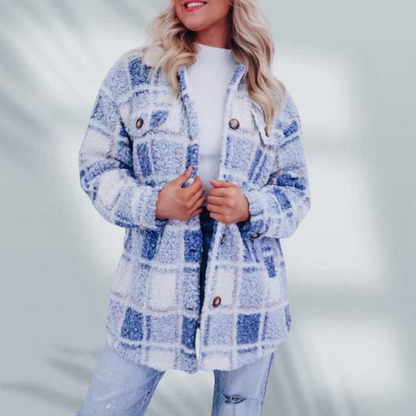 Daisy™ - Fleece-rutete jakke