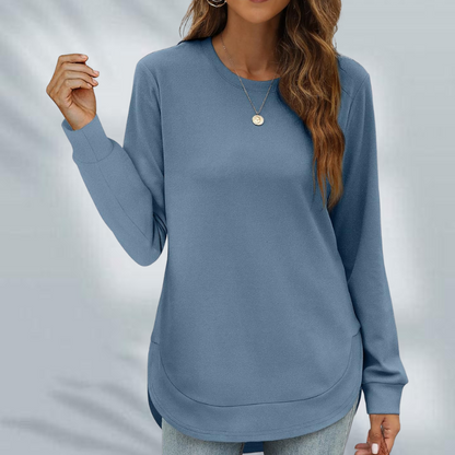 Nicolette™- Buet Fald Sweatshirt