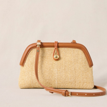Hailey™- Sommer Raphia Clutch-veske