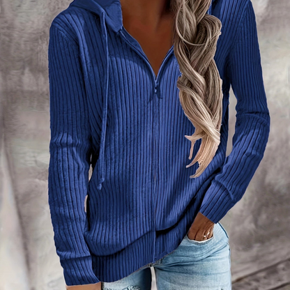 Jasmine™- Strikket hettegenser Jakke