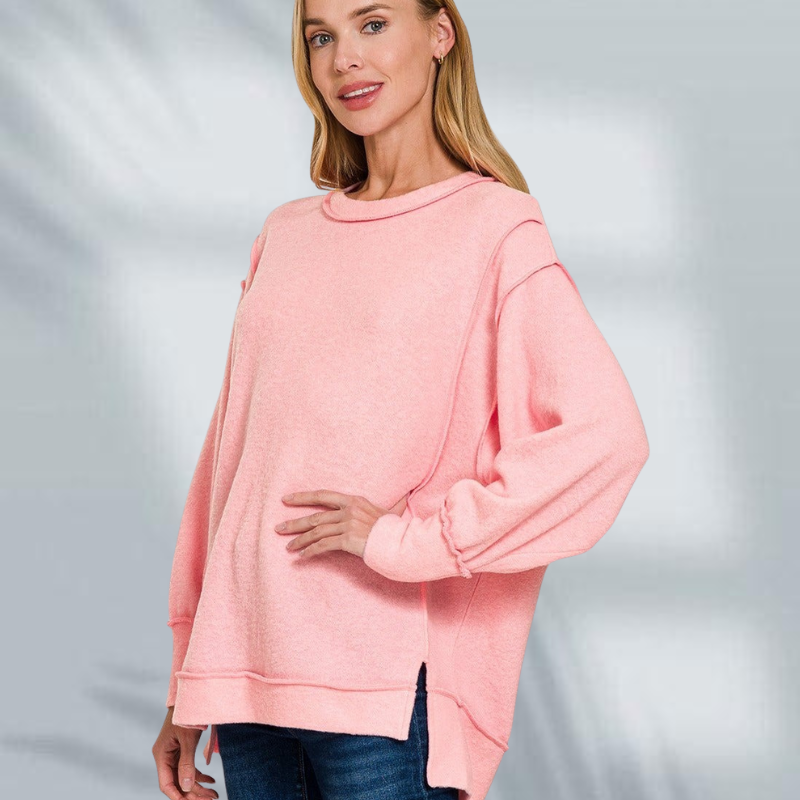 Pearl™- Avslappet myk Sweatshirt