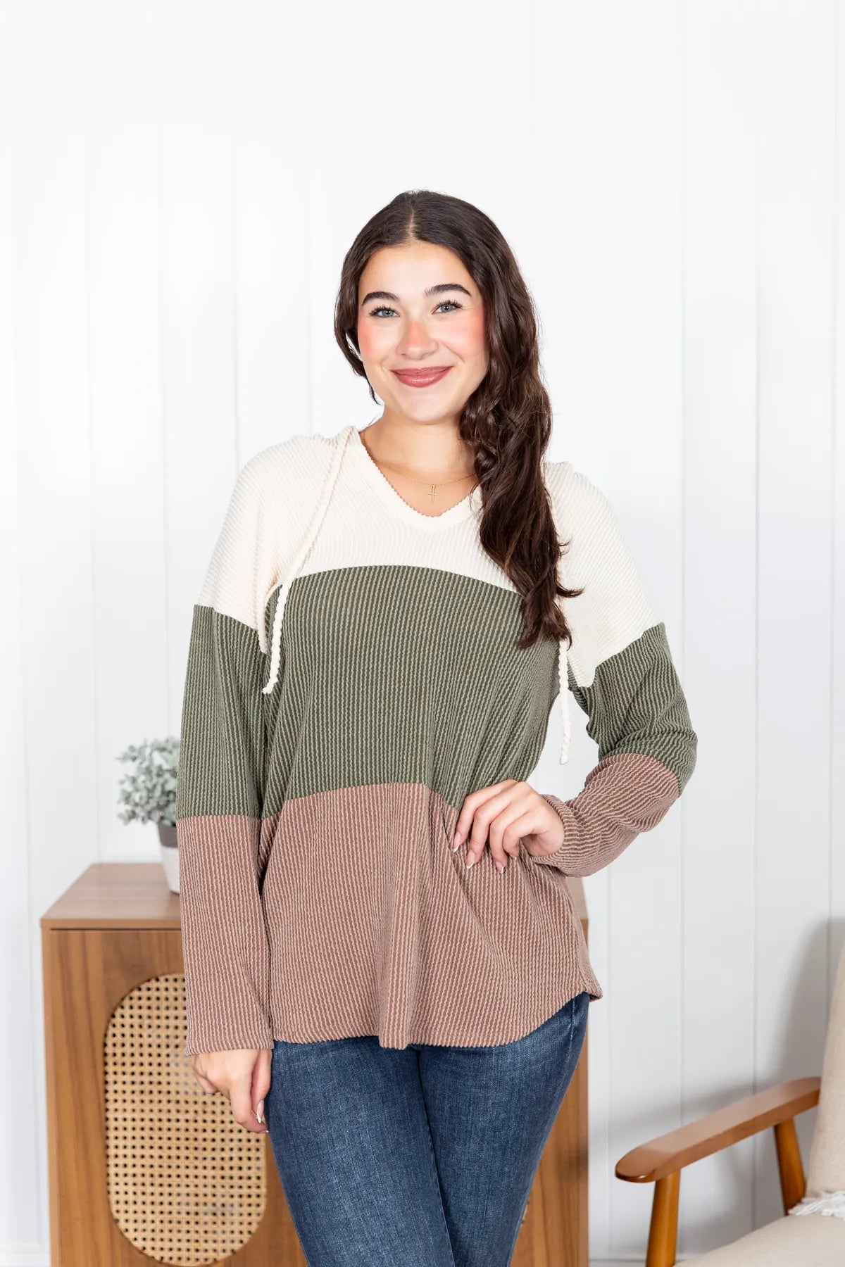 Pamela™ – Avslappet varm hettegenser