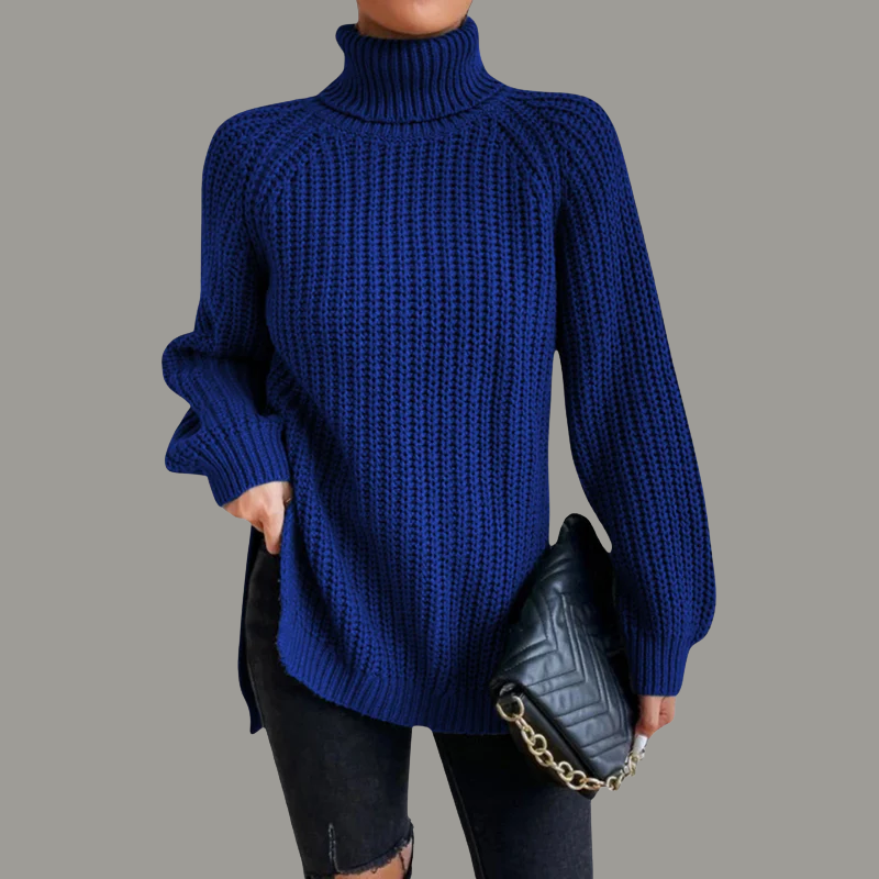 Inea™ - Elegant Høyhalset Genser