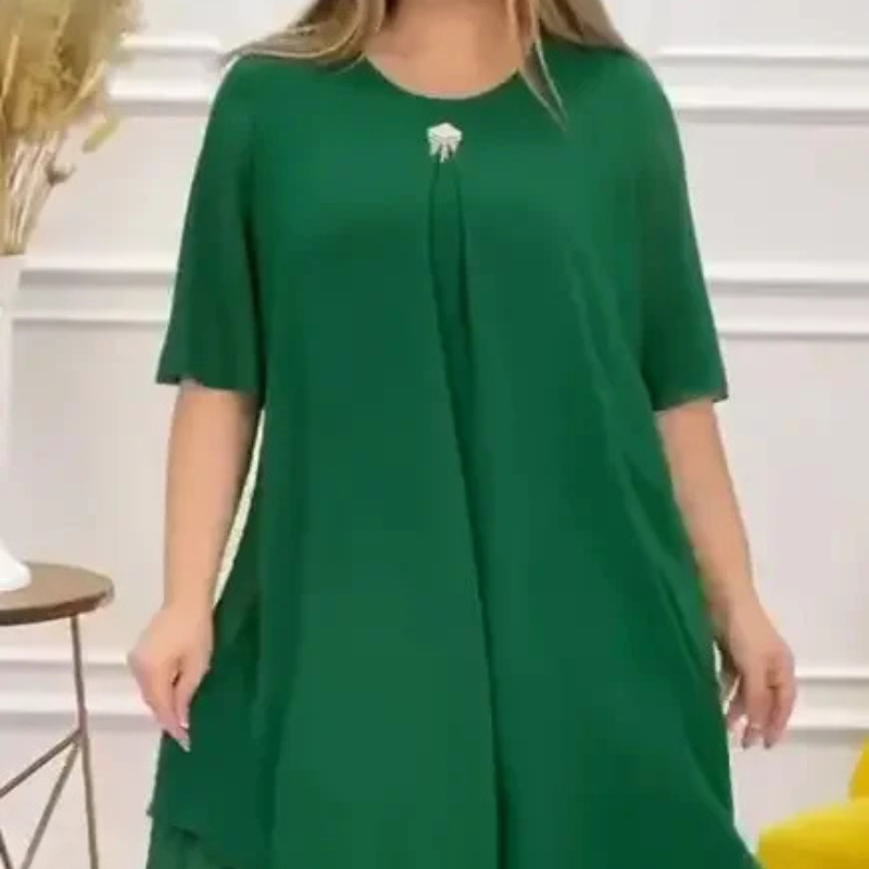 Hannah™- Maxi Chiffonkjole